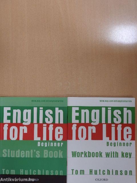 English for Life - Beginner - Student's Book/Workbook with key - CD-vel