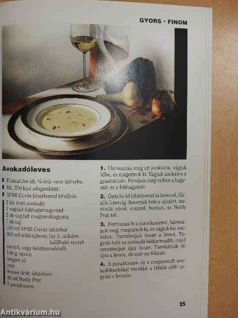 Levesek, egytálételek