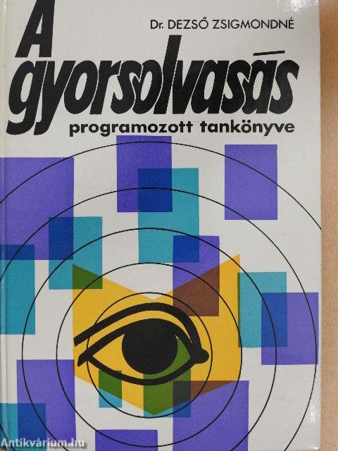 A gyorsolvasás programozott tankönyve