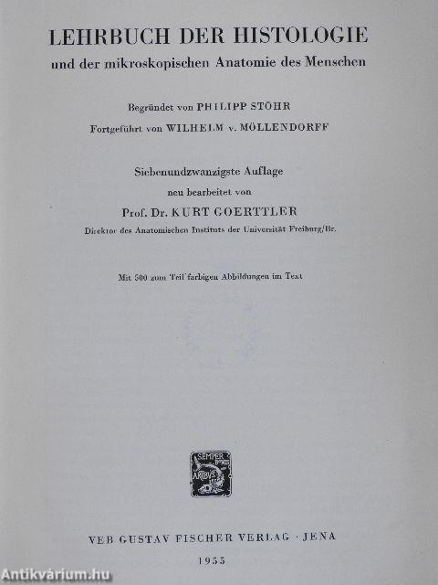 Lehrbuch der Histologie