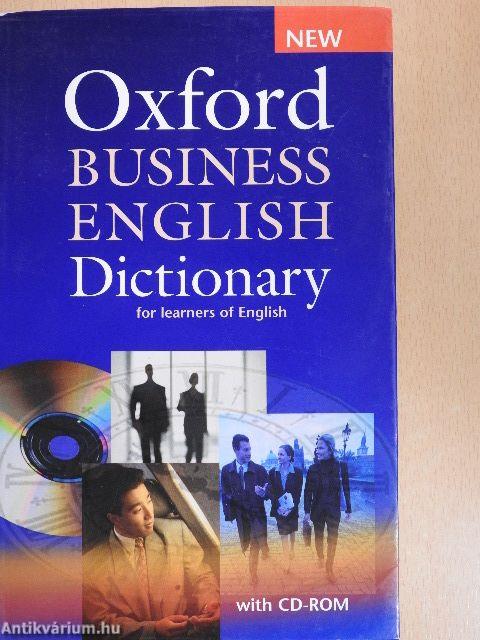 Oxford Business English Dictionary for learners of English