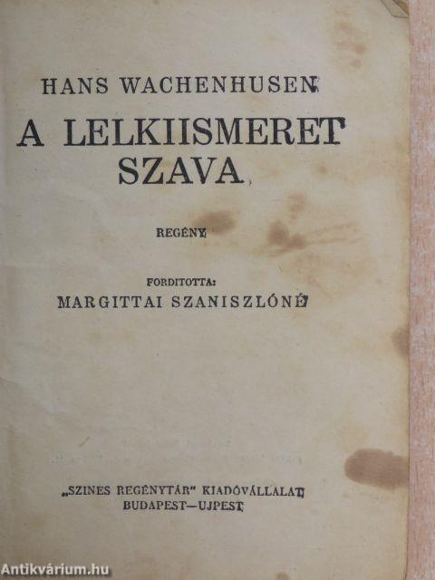 A lelkiismeret szava