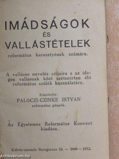 Imádságok és vallástételek