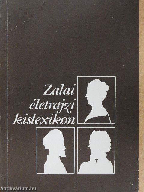 Zalai életrajzi kislexikon