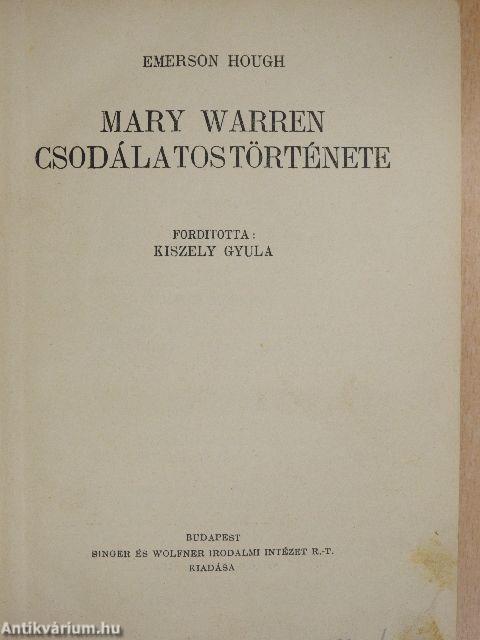 Mary Warren csodálatos története