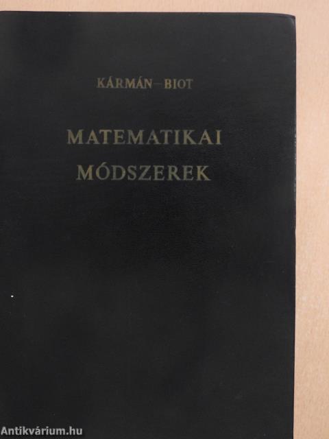 Matematikai módszerek (dedikált példány)