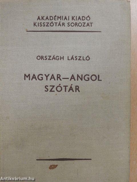 Magyar-angol szótár