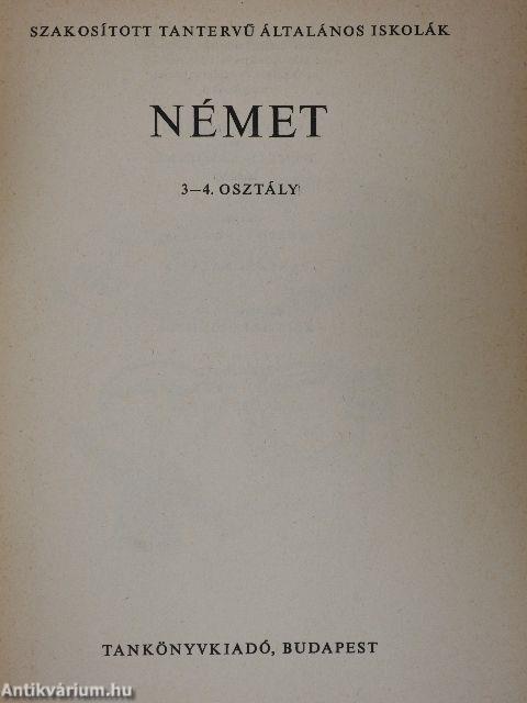 Német 3-4.