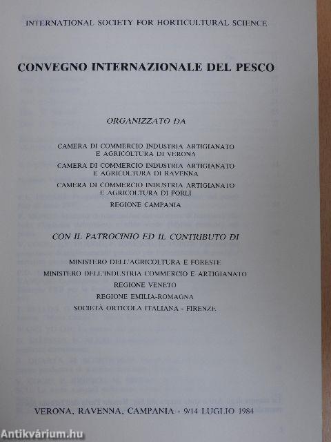 Convegno Internazionale del Pesco