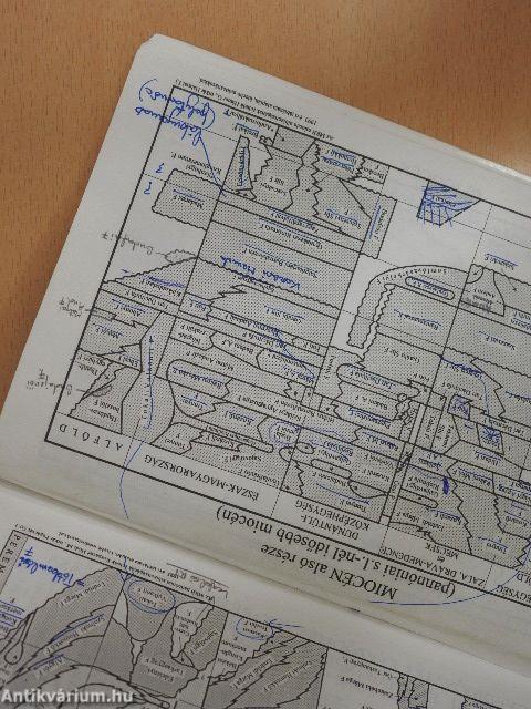 A földtani térképek jelkulcsa és a rétegtani egységek rövid leírása