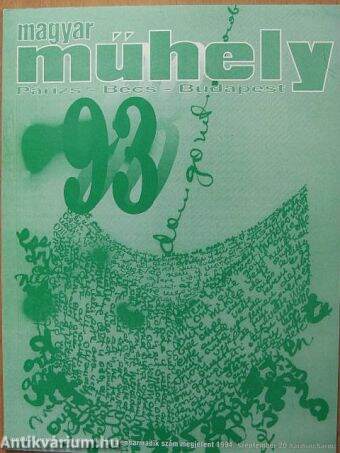 Magyar Műhely 1994. szeptember 20.