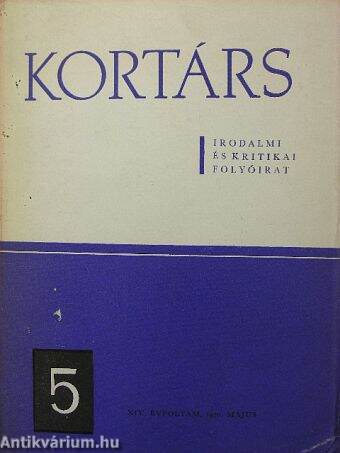 Kortárs 1970. május