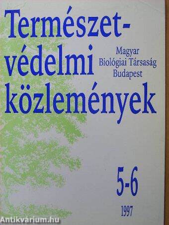 Természetvédelmi Közlemények 1997/5-6.