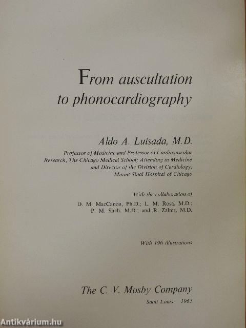 From auscultation to phonocardiography