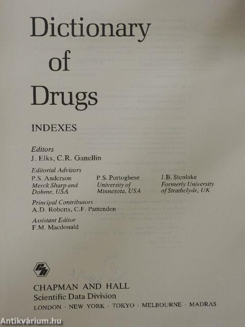 Dictionary of Drugs