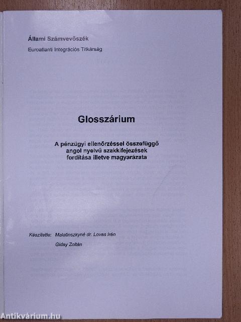 Glosszárium