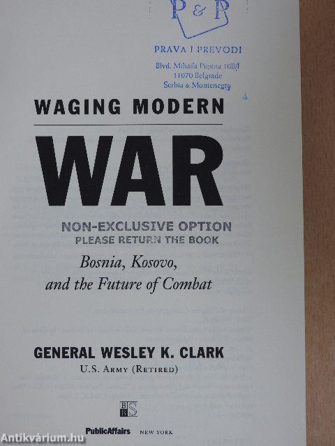 Waging Modern War