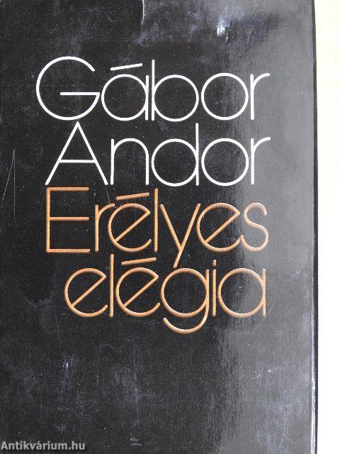 Erélyes elégia