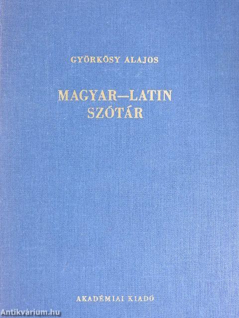 Magyar-latin szótár