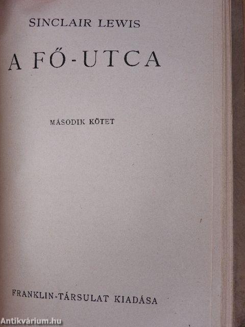 A Fő-utca I-II.