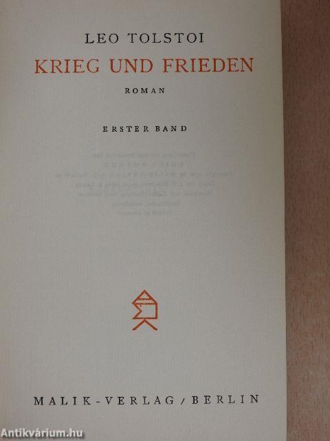 Krieg und Frieden I-IV.