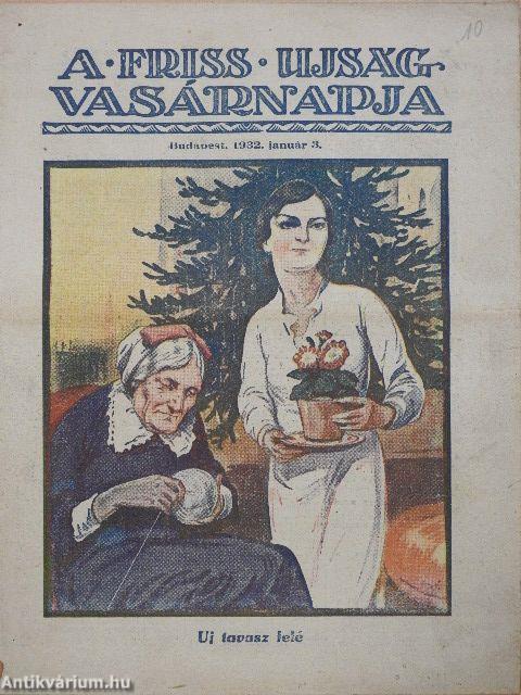 A Friss Ujság Vasárnapja 1932. január 3.