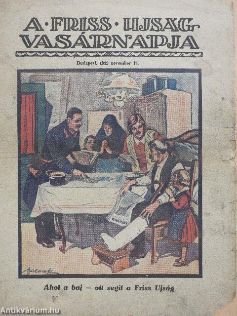 A Friss Ujság Vasárnapja 1932. november 12.