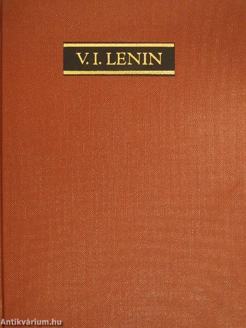 V. I. Lenin összes művei 35.