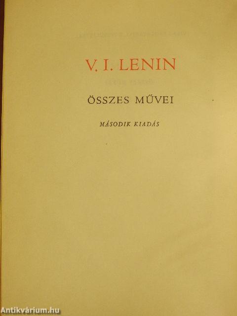 V. I. Lenin összes művei 50.