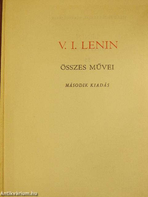 V. I. Lenin összes művei 55.