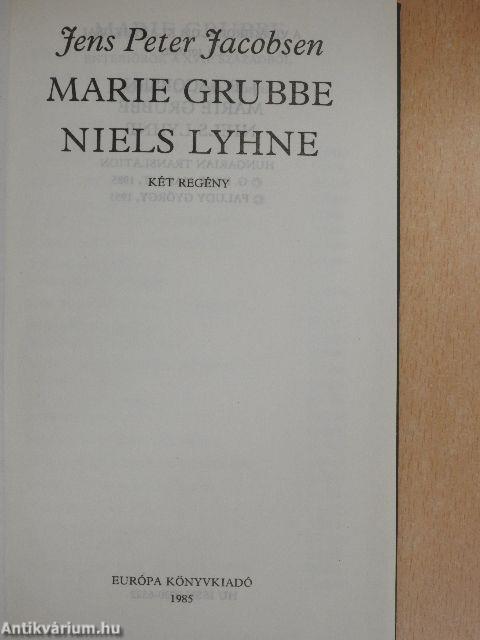 Marie Grubbe/Niels Lyhne