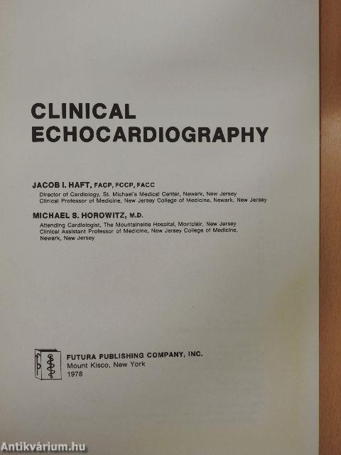 Clinical echocardiography