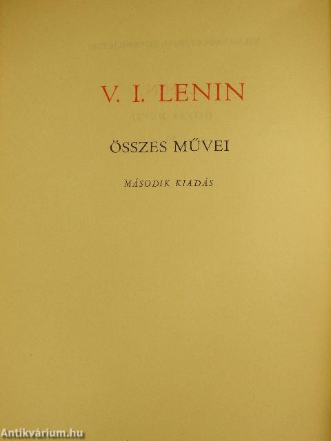 V. I. Lenin összes művei 13.