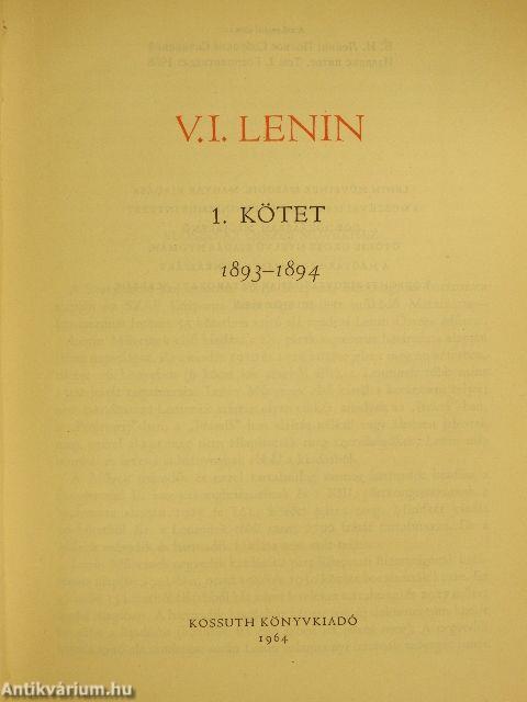 V. I. Lenin összes művei 1.