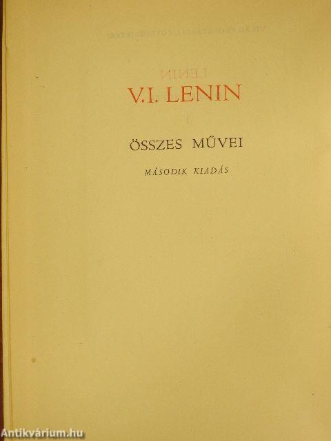 V. I. Lenin összes művei 1.