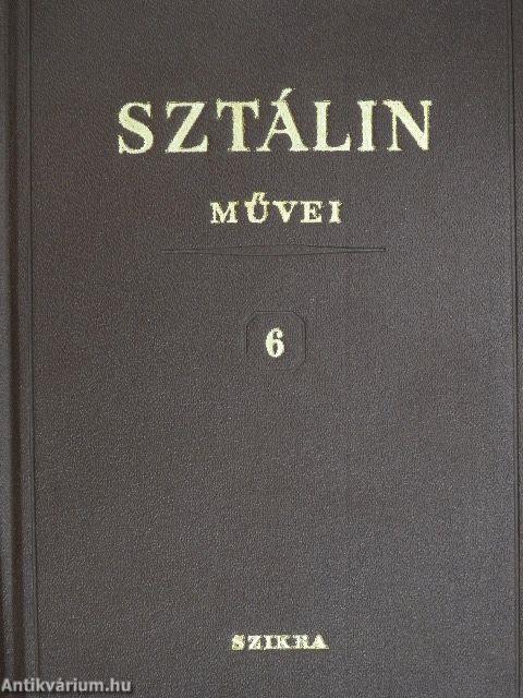 I. V. Sztálin művei 6.