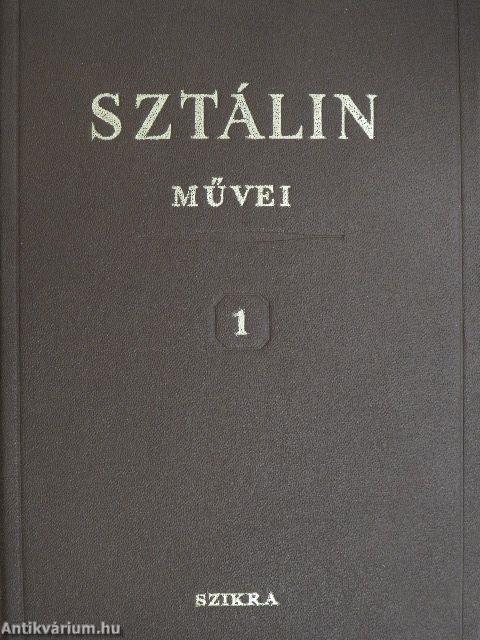 I. V. Sztálin művei 1.