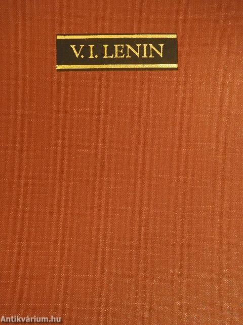 V. I. Lenin összes művei 40.