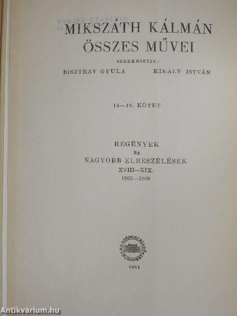 Mikszáth Kálmán összes művei - Regények és nagyobb elbeszélések 11-23.