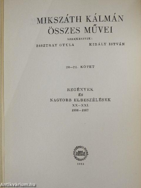 Mikszáth Kálmán összes művei - Regények és nagyobb elbeszélések 11-23.