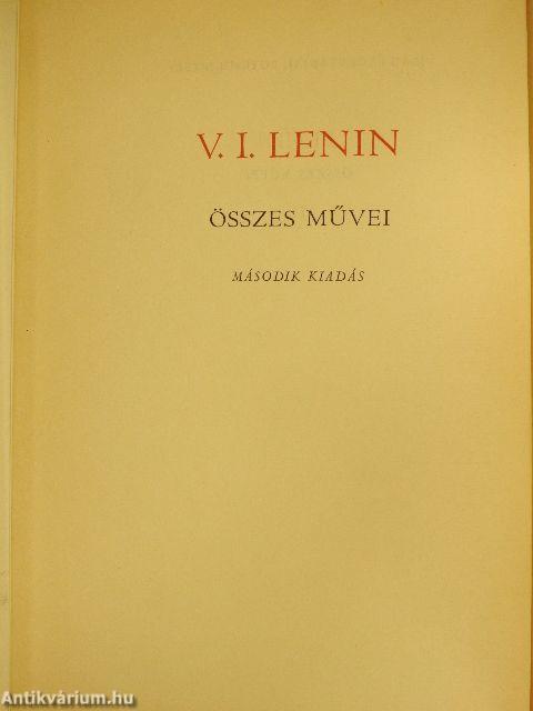 V. I. Lenin összes művei 11.