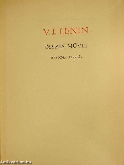 V. I. Lenin összes művei 5.