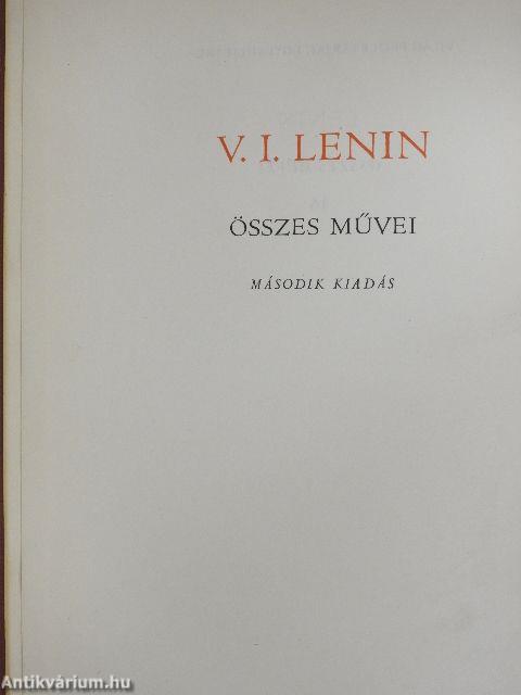 V. I. Lenin összes művei 16.