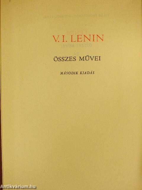 V. I. Lenin összes művei 24.