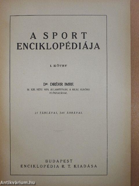 A sport enciklopédiája I-II.