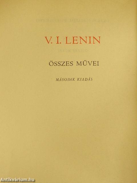 V. I. Lenin összes művei 11.