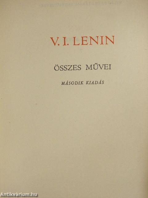 V. I. Lenin összes művei 7.