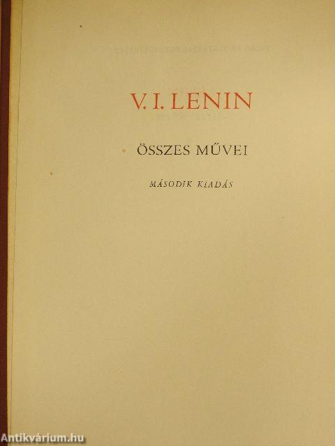 V. I. Lenin összes művei 9.
