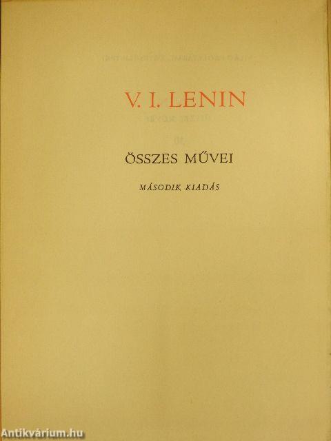 V. I. Lenin összes művei 30.