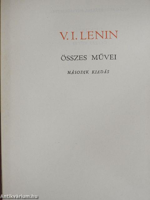 V. I. Lenin összes művei 4.